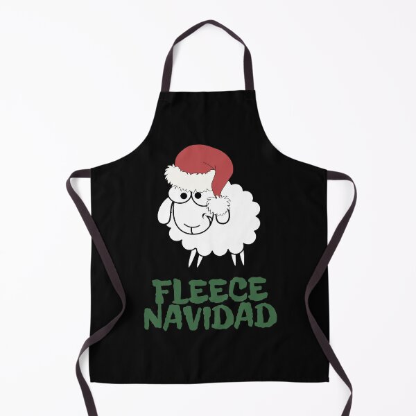 Item preview, Fleece Navidad Woolly (Black) designed and sold by FootprintDesign.