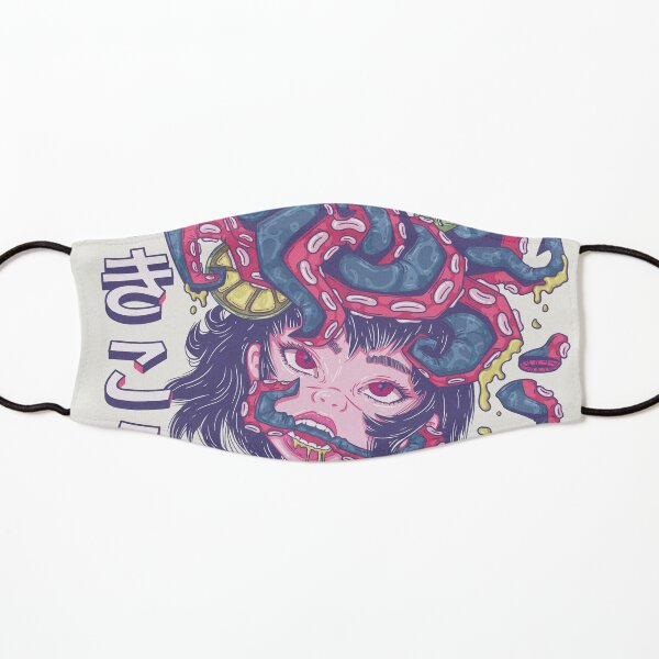 Japanese Seafood Streetwear Kids Mask