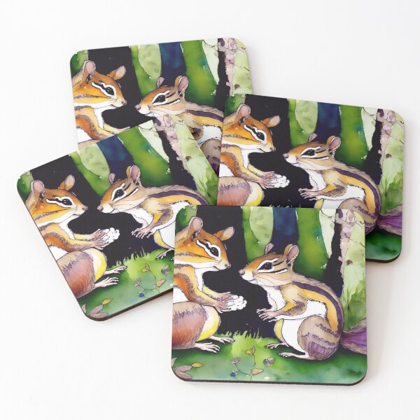 Item preview, Two chipmunks designed and sold by M-Y-A-R-T-.