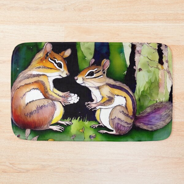 Item preview, Two chipmunks designed and sold by M-Y-A-R-T-.