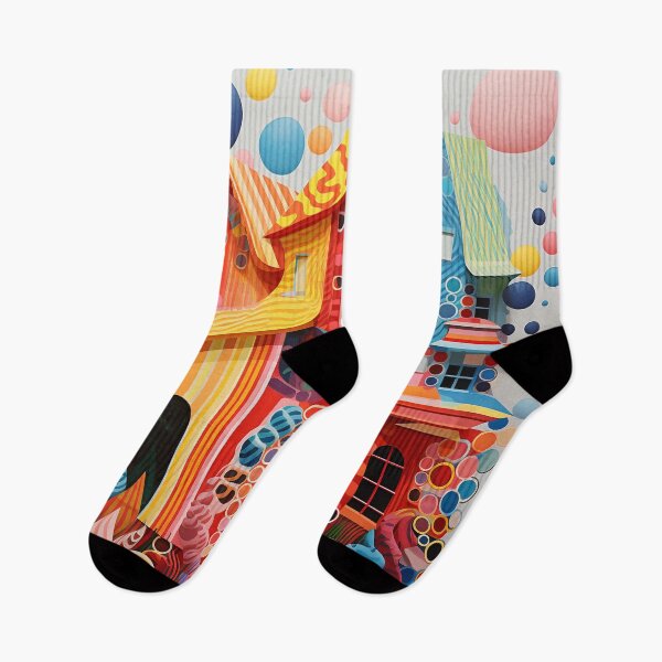 Item preview, House full of colors designed and sold by Art91design.