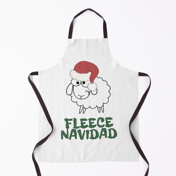 Item preview, Fleece Navidad Woolly (White) designed and sold by FootprintDesign.