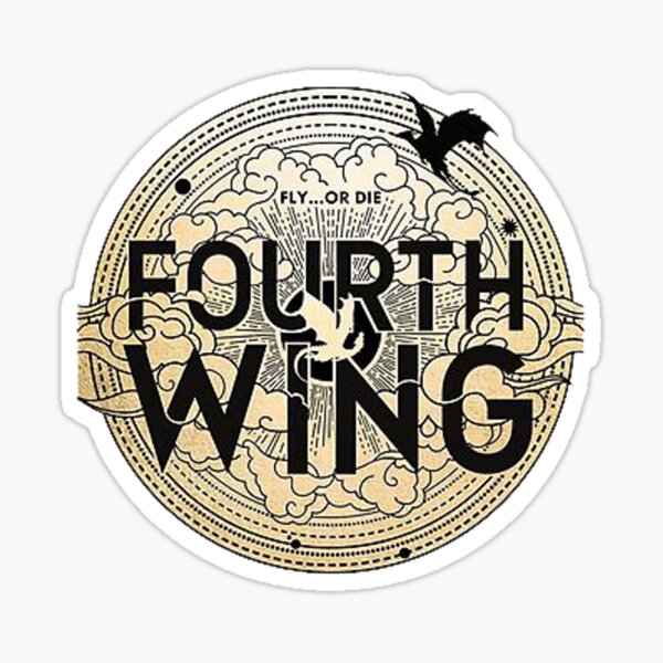 Fourth Wing Fly or Die Vinyl Sticker 