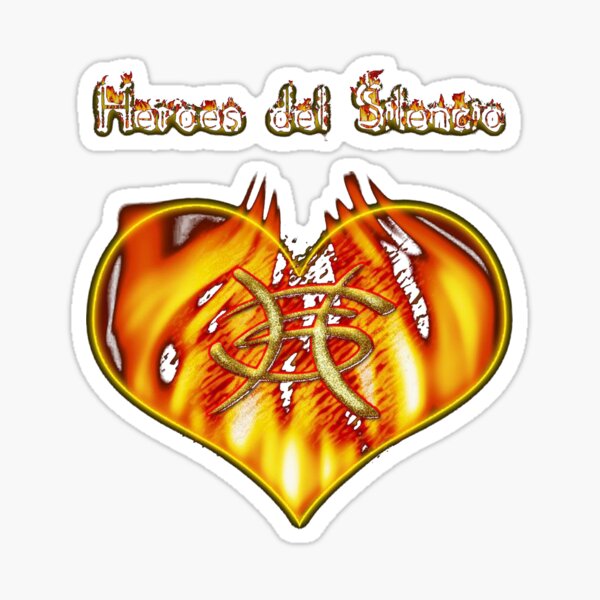 Heroes Del Silencio,Bunbury ,Rock En Espanol, Vinyl decal ,Stickers