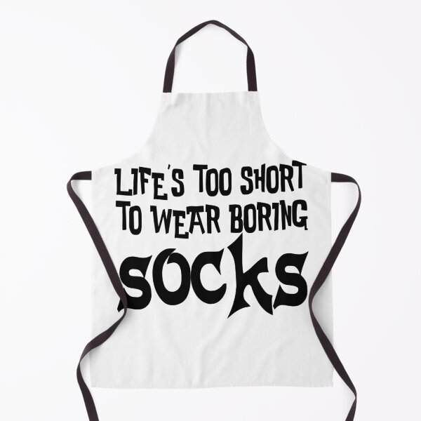 Item preview, life's too short to wear boring socks designed and sold by TeeEagle.