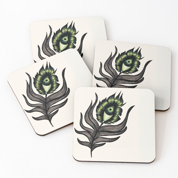 Item preview, Feather- coloured designed and sold by liminal-crypted.