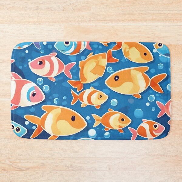 Item preview, Adorable Fish Pattern designed and sold by SeamCraft.
