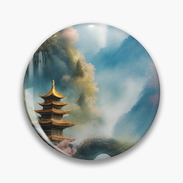 Item preview, Chinese Mountain and Water Landscape Painting - Chinese painting designed and sold by joejiing.