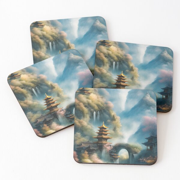 Item preview, Chinese Mountain and Water Landscape Painting - Chinese painting designed and sold by joejiing.