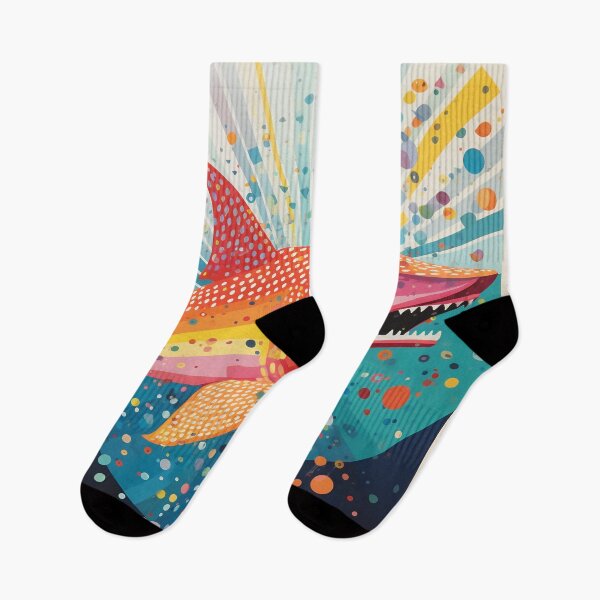 Item preview, Shark full of colors designed and sold by Art91design.