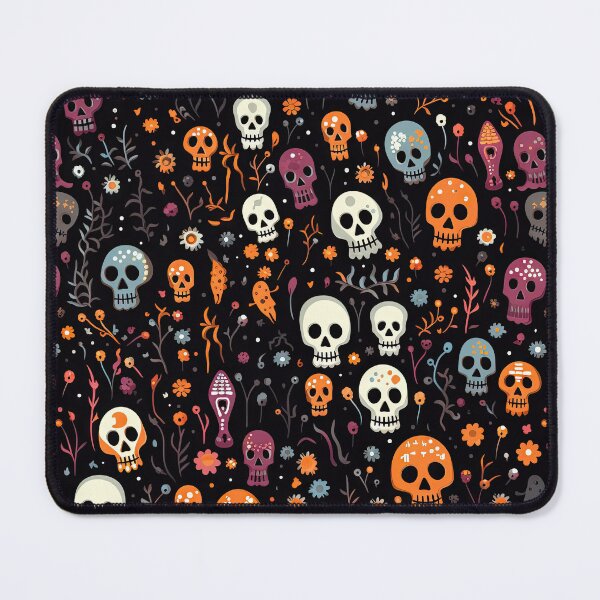 Item preview, Colorful skulls designed and sold by PixelPack Design.