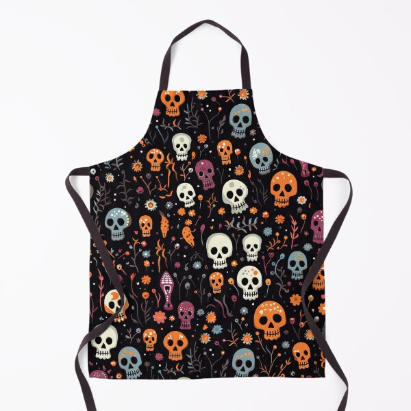 Item preview, Colorful skulls designed and sold by PixelPack Design.