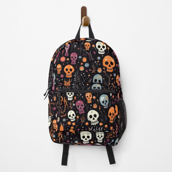 Item preview, Colorful skulls designed and sold by PixelPack Design.