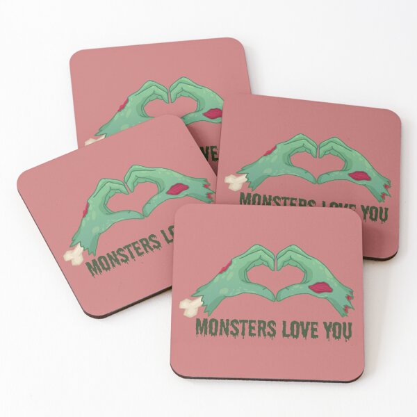 Item preview, Monsters love you.  designed and sold by TheOriginn.