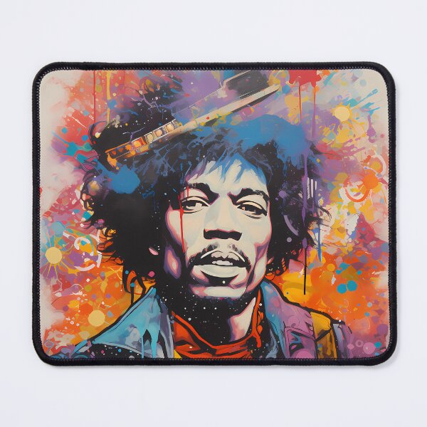 Item preview, jimmy hendrix blotter designed and sold by DoodleBurger.