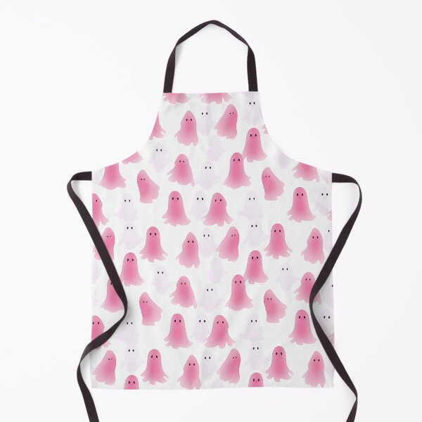 Item preview, White and pink ghosts designed and sold by Beanntopia.