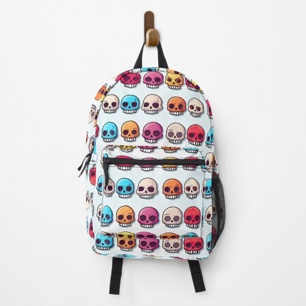 Item preview, Colorful skulls designed and sold by PixelPack Design.