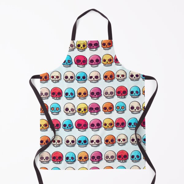 Item preview, Colorful skulls designed and sold by PixelPack Design.