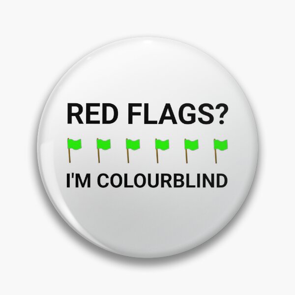 Item preview, Red flags for the colour-blind designed and sold by SonOfMcTed.
