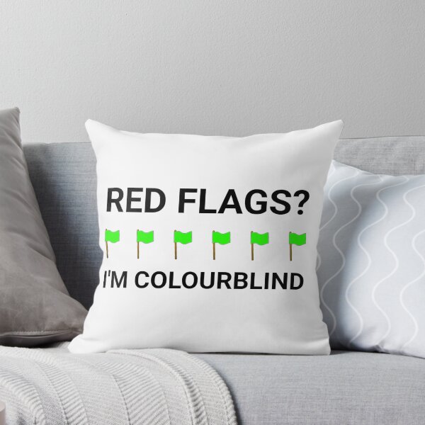 Item preview, Red flags for the colour-blind designed and sold by SonOfMcTed.
