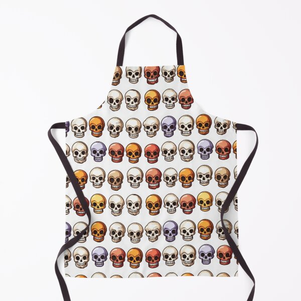 Item preview, Colorful skulls designed and sold by PixelPack Design.