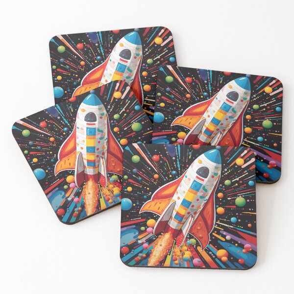 Item preview, Rocket full of colors designed and sold by Art91design.