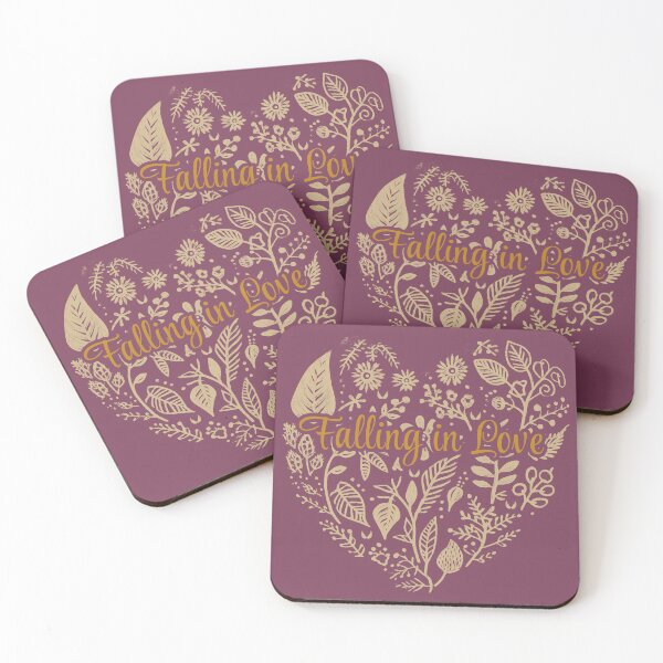 Item preview, Love Fall, Autumn Heart, Seasonal Graphic Design, Valentine's Day Gift designed and sold by Nange and Gabe.