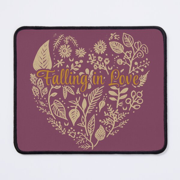 Item preview, Love Fall, Autumn Heart, Seasonal Graphic Design, Valentine's Day Gift designed and sold by Nange and Gabe.