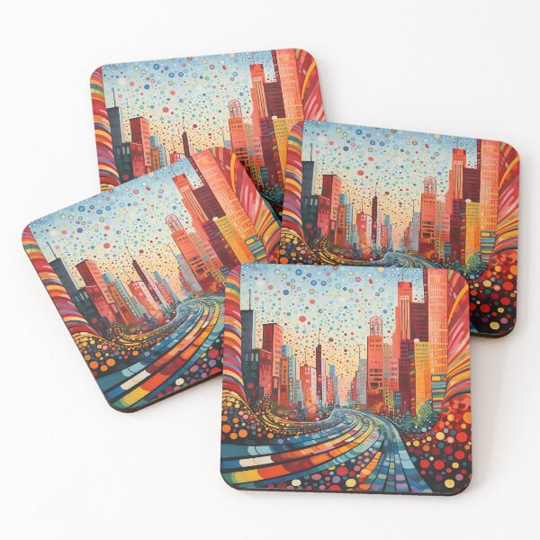 Item preview, City full of colors designed and sold by Art91design.
