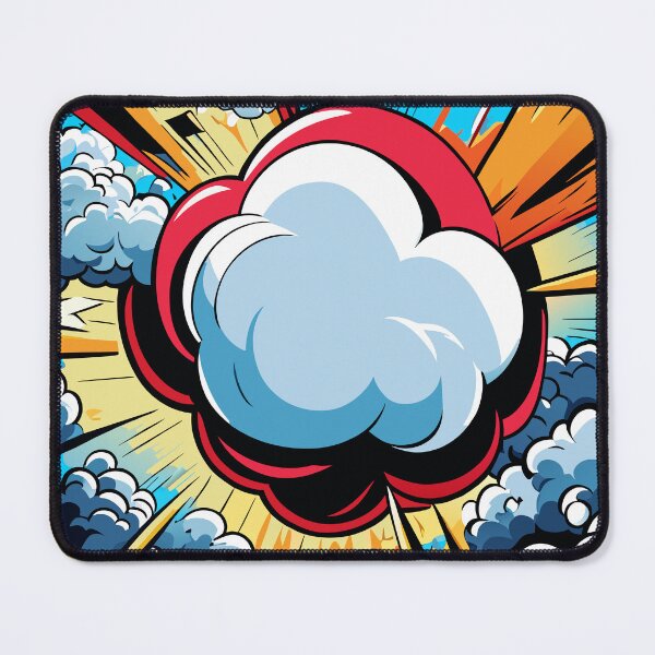 Item preview, Cloud Pop Art Sticker designed and sold by jokereddog.