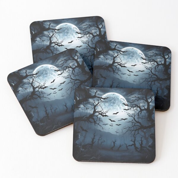 Item preview, Bats Haunted Halloween Nights Frightfully Stylish October's Glow designed and sold by NLTees.