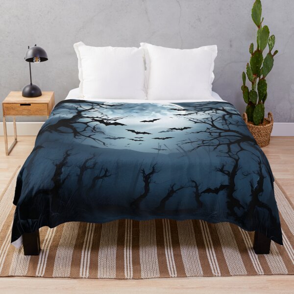 Item preview, Bats Haunted Halloween Nights Frightfully Stylish October's Glow designed and sold by NLTees.