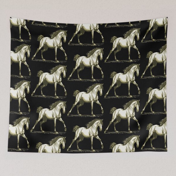 Item preview, Arabian Horse Yellow designed and sold by Getup-clothing.
