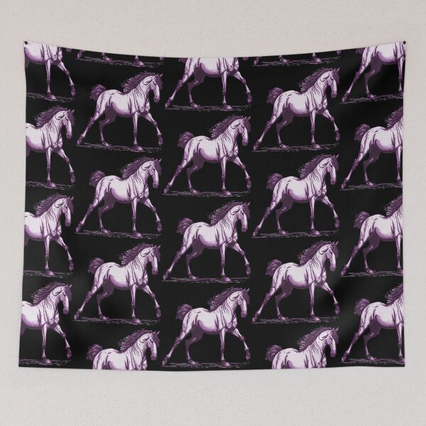 Item preview, Arabian Horse Purple designed and sold by Getup-clothing.