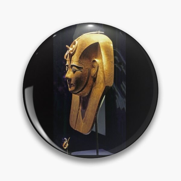 Item preview, vr 3435 / finition 2023 - 32 - Masque en bois plaqué en or du cercueil d’Aménémopé - ramsès ll  - Okaio Créations  Olavia-Olao designed and sold by o.okaïo.