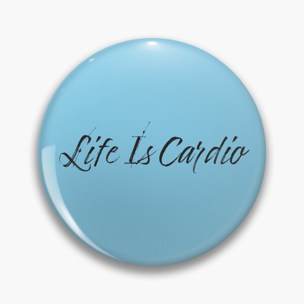 Item preview, Life Is Cardio - Sky Blue Background designed and sold by Daniel-DL.