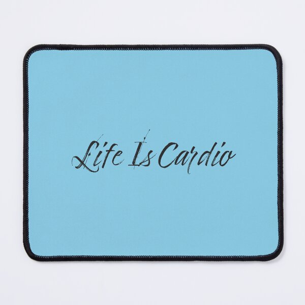 Item preview, Life Is Cardio - Sky Blue Background designed and sold by Daniel-DL.