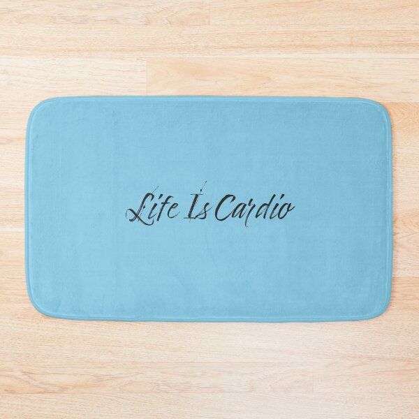 Item preview, Life Is Cardio - Sky Blue Background designed and sold by Daniel-DL.