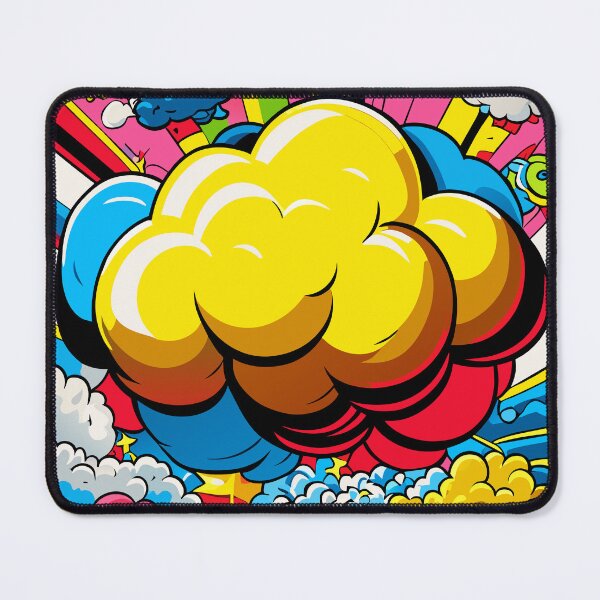 Item preview, Cloud Pop Art Sticker designed and sold by jokereddog.