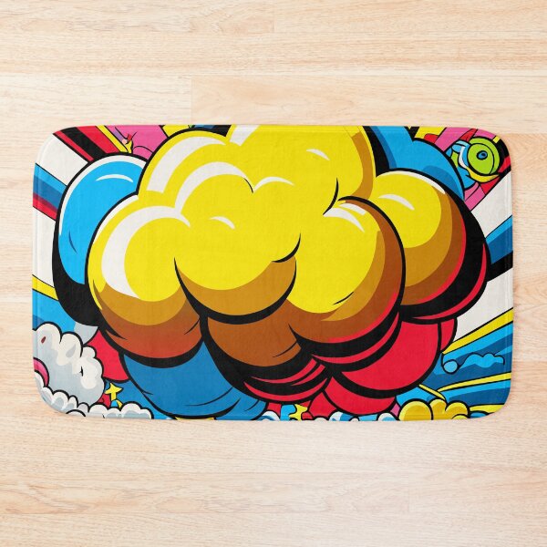 Item preview,  Cloud Pop Art Sticker designed and sold by jokereddog.