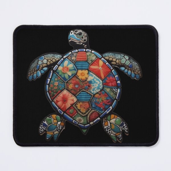 Item preview, patchwork turtle designed and sold by jkrphoto.