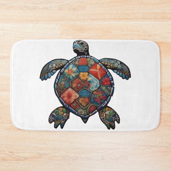 Item preview, patchwork turtle designed and sold by jkrphoto.