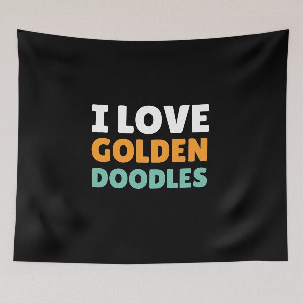 Item preview, I Love Goldendoodles Gift  designed and sold by Guarddogdrive.