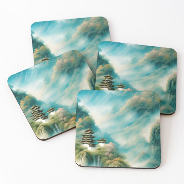 Item preview, Chinese Mountain and Water Landscape Painting - Chinese painting designed and sold by joejiing.