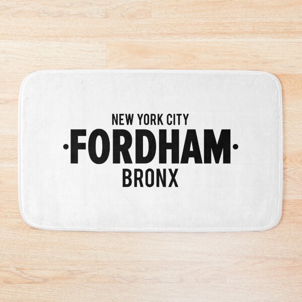 Item preview, Fordham Bronx Modern Minimalistic Typography Design designed and sold by Boogosh.