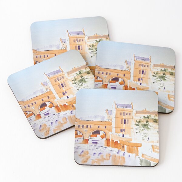Item preview, Pulteney Bridge in the City of Bath UK painting designed and sold by MikeJory.