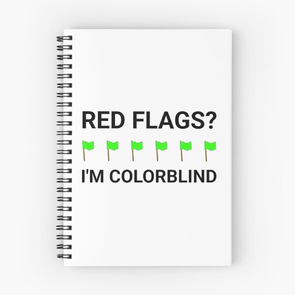 Item preview, Red flags for the color-blind  designed and sold by SonOfMcTed.