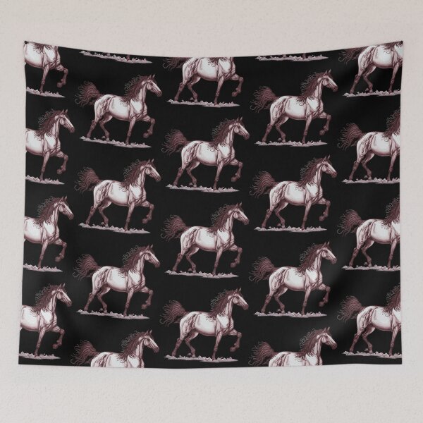 Item preview, Red Arabian Horse designed and sold by Getup-clothing.