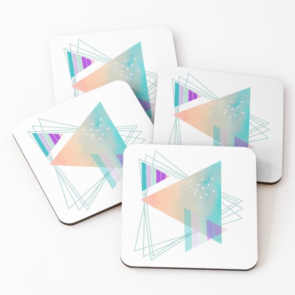 Item preview, abstract triangles designed and sold by studio468.