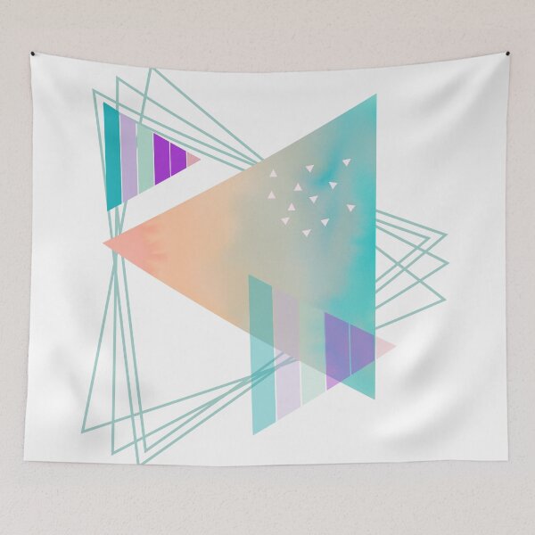 Item preview, abstract triangles designed and sold by studio468.